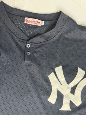 Mitchell & Ness Yankees Aaron Judge 99 Jersey Mens 2XL Navy Mesh BP
